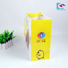 Hot selling unique cartoon design toys packaging gift bags